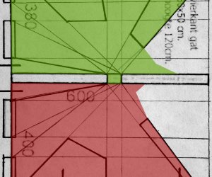 From square observation